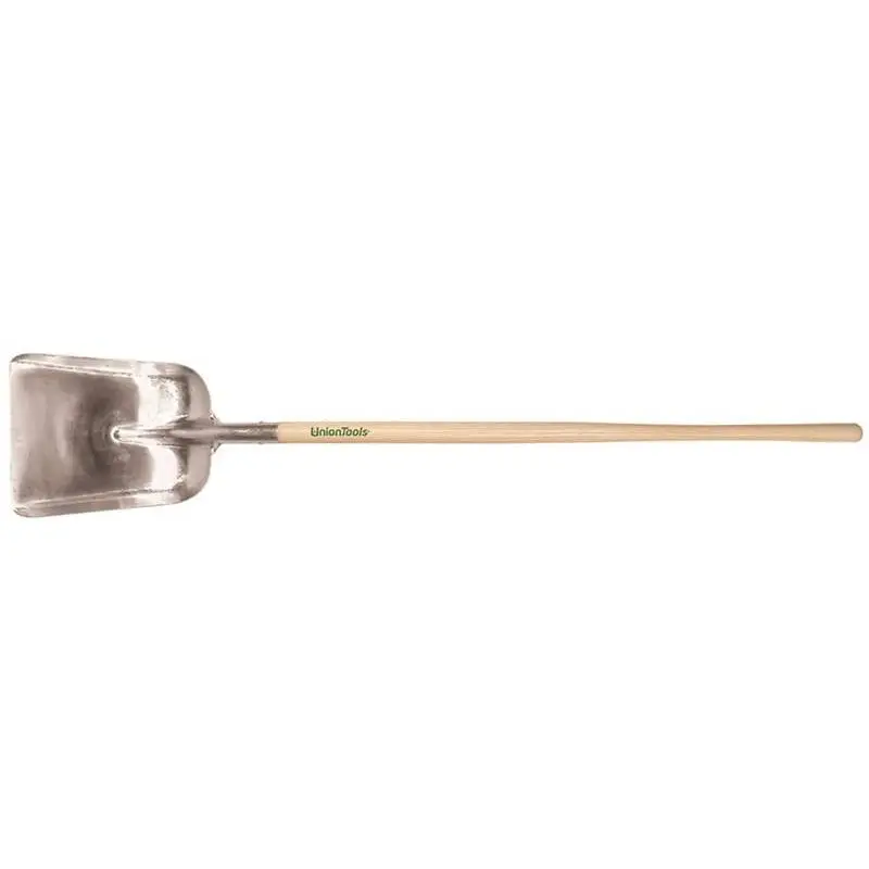 212 MAIN 46 in. Rust-Proof Durable Metal Shovel Tool, General-Purpose Lightweight Scoop with Aluminum Blade and Long Wood Handle