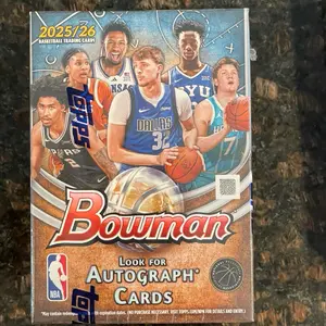 NBA# 5x BOX PYT: BOWMAN BASKETBALL BLASTER BOXES (5) TEAM AUCTION! ALL CARDS SHIP BY TEAM!