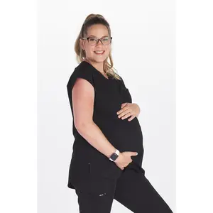 Pia CORE Maternity Top 2-Pocket Scrub