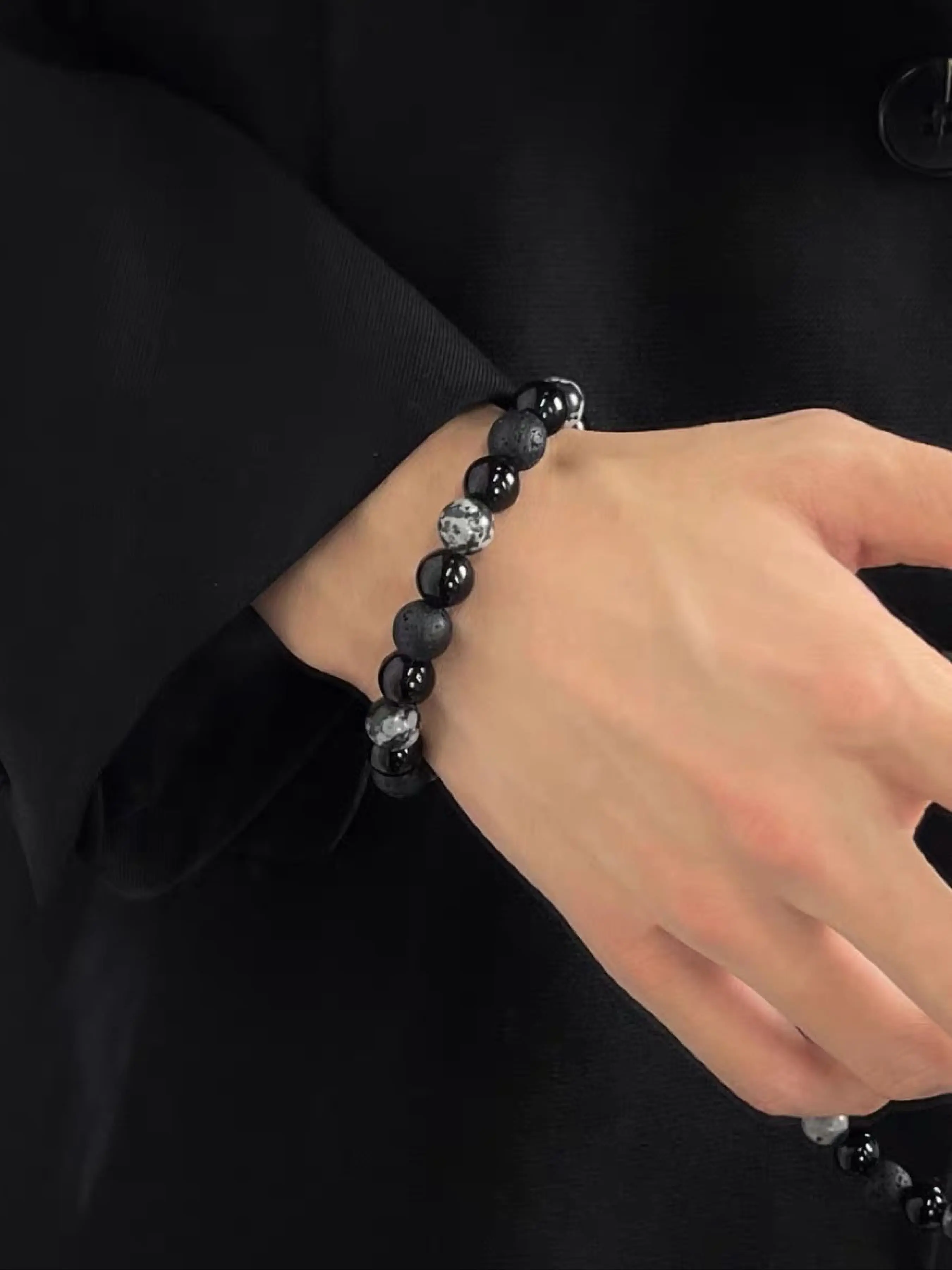 Handmade Crystal Bracelet, Elegant Beaded Jewelry for Men & Women, Perfect Gift for Meditation & Energy Healing