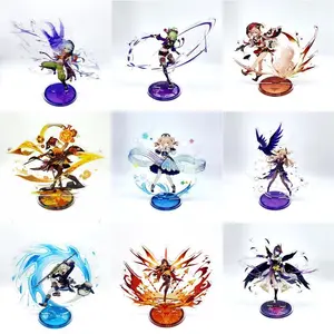 Anime Figure Acrylic Stand Kujou Sara Razor Model Plate 1pc Desk Decor Standing Sign Game Fans Gift Ornaments Stand Model