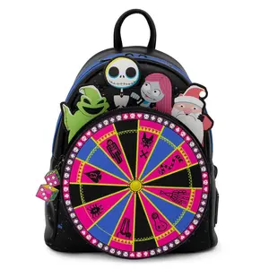 Disney Nightmare Before Christmas Oogie Boogie Wheel Mini Backpack