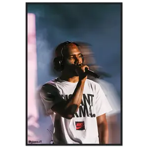 Frank Ocean - Shatterproof Plexiglass Wooden Framed Poster