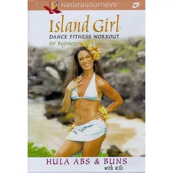 USED Book - Island Girl Dance Fitness: Hula Abs & Buns (DVD) - english