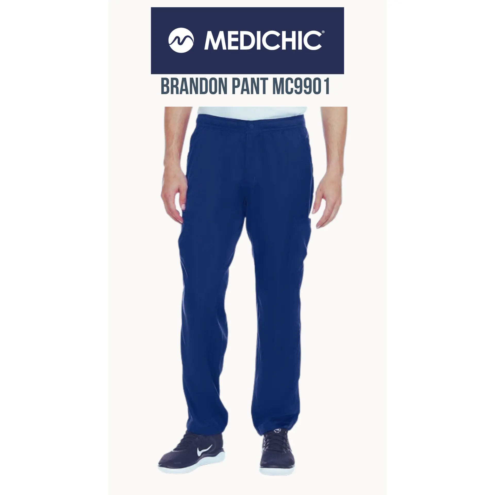 MediChic Brandon MC9901 Men's Scrub Pants