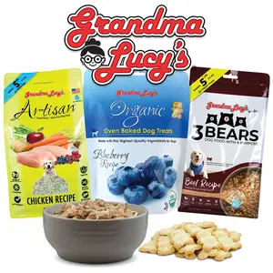 Grandma Lucy's Organic Dog Treat and Food Bundle | Real Meals + Organic Treat | Fresh Without the Fridge