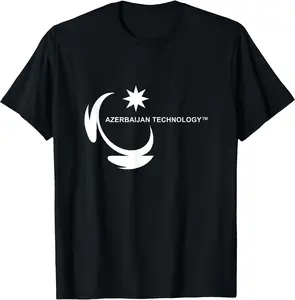 [100% Cotton]Azerbaijan Technology Funny Meme T-Shirt Graphic Tees