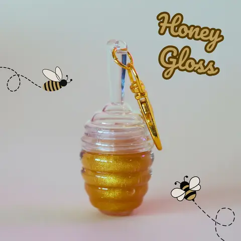 Radiant Cosmetics Honey Gloss - Nourishing lip gloss with hydrating oils to keep lips soft and nourished Glossy Lipstick Makeup Moisture