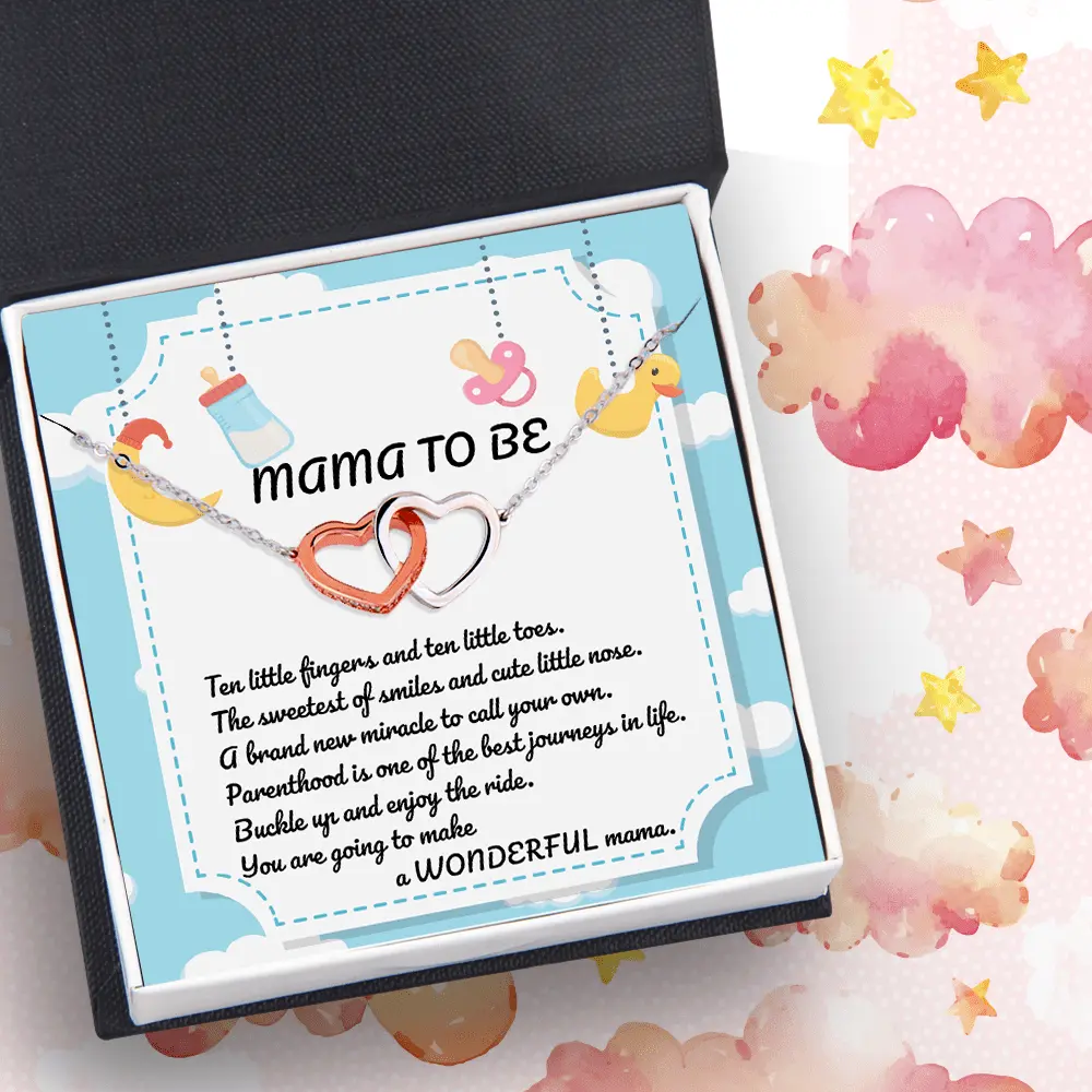 Gift Mom Necklace, Congratulations Pregnancy Gift Necklace, Mama To Be, New Mom, Expecting Mom
