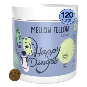Happy Dingos Hips Don't Lie – Hip & Joint Mobility Chews for Dogs, 120 Count
