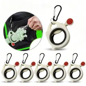 Fluorescent Cable Tie Organizer, Plastic Storage Cable Tie Holder, Portable Zip Tie Holder, Electrical Wire Tie Organizer, 1/5pcs