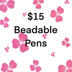 $15 Beadable Pens