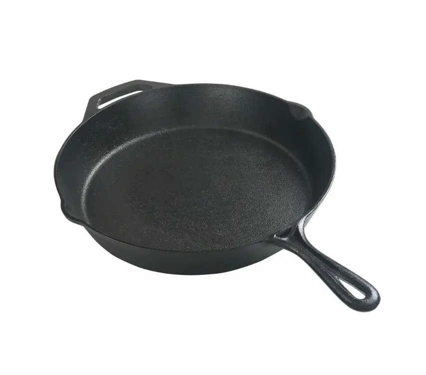 Classic 12" Cast Iron Skillet – Oven Safe with Dual Pour Spouts Classic 12" Cast Iron Skillet – Oven Safe with Dual Pour Spouts