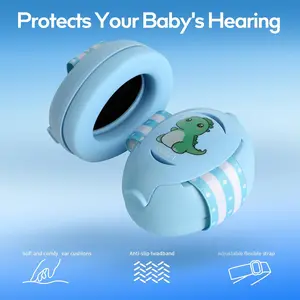Baby Headphones for Noise - Baby Ear Protection for Babies and Toddlers up to 36 Months - Babies Noise Cancelling Headphones - Infant Ear Protection Earmuffs Against Hearing Damage
