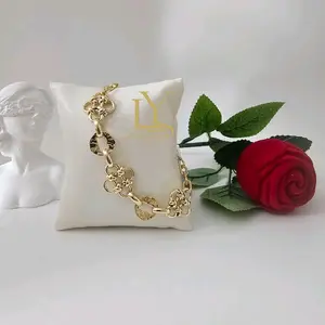 LaYaiBoutique #1861 High quality 14k gold plated bracelet