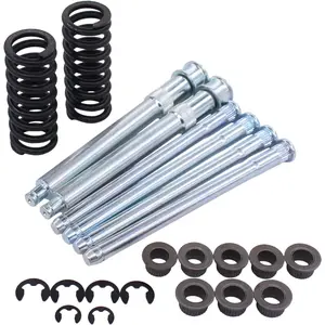 MOTOKU Front Driver and Passenger Side Door Hinge Pin and Bushing kit for Chevy for GMC C K 1500 2500 3500