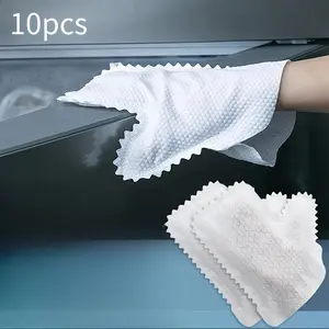 10 Pcs Ultra-Fine Fiber Dusting Gloves, Multi-Purpose Dry Wet Cleaning Gloves, Easy Dust Removal for Kitchen, Living Room, Car, Furniture, Windows, Household Cleaning Gloves
