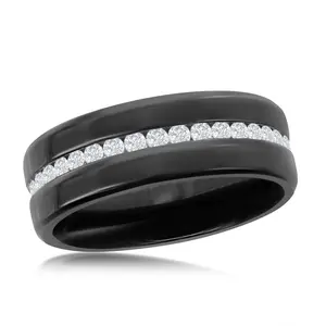 Brilliant Eternity Ring with Brilliant Stones