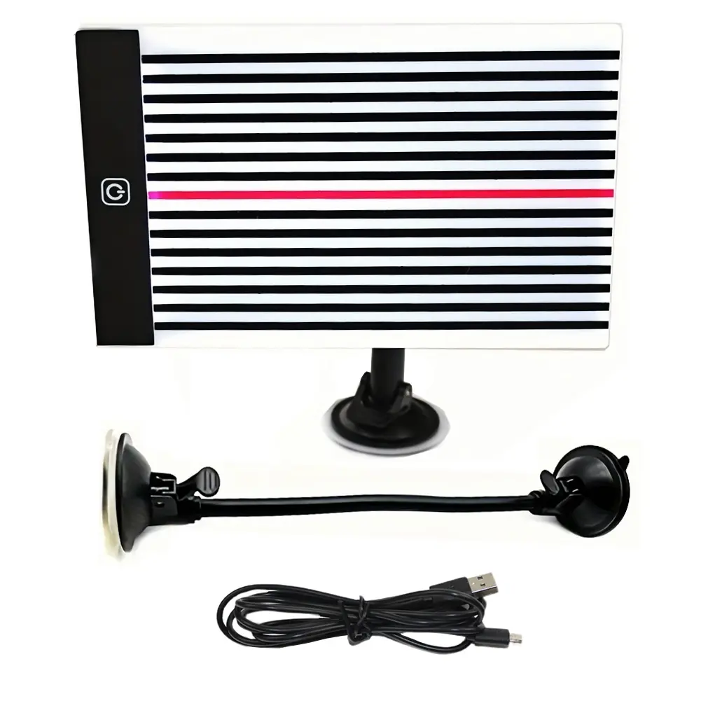 LED Paintless Dent Repair Tool with USB Line Car Body Dents Light Reflector Paintless Dent Removal Checking Line Board Light for Car Depression Repair
