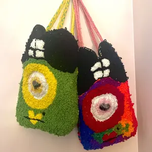 “The Vision” - Punch Needle Backpack Purse : Lg Thermal