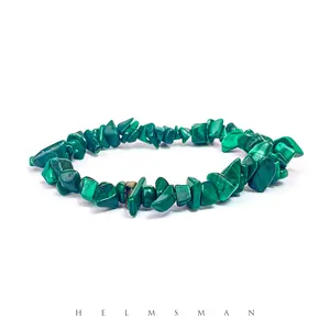 [Direct Buy] 1 Count Malachite chip bracelet