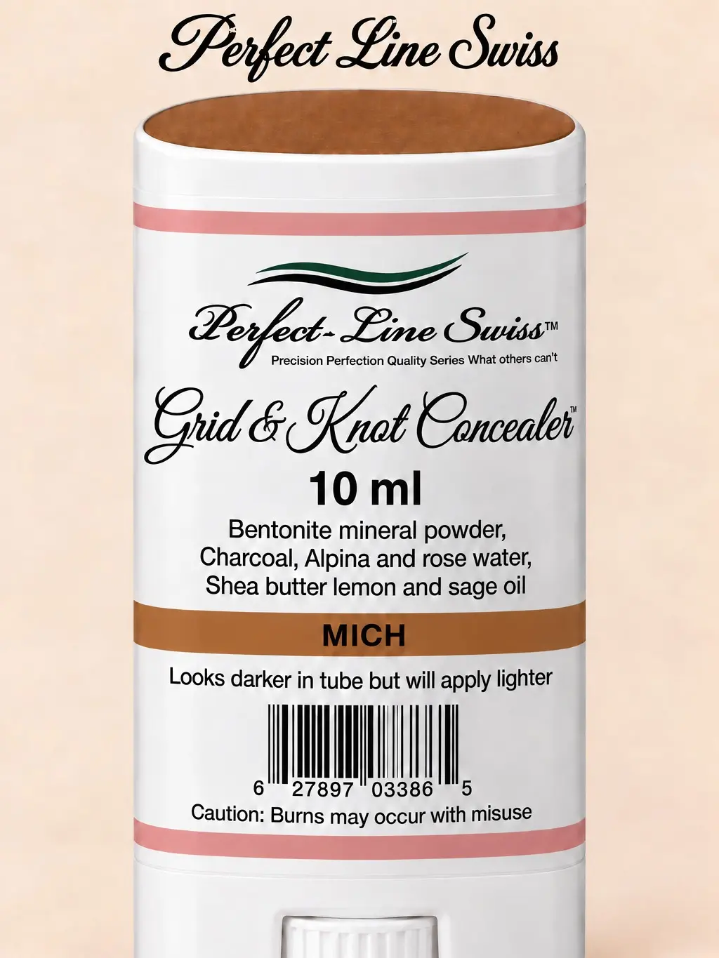Perect Line Swiss Lace Wig Grid and Knot Concealer One Single 10ML Tube Affordable Solution for a Natural Looking Wig