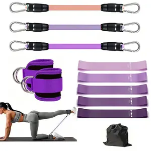 10PCS Cable Ankle Straps for Leg & Glute Workout