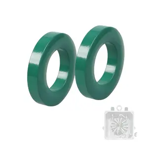 (Pack of 2) FT-240-31 Toroidal Ferrite Cores - EMI Suppression RFI Reduction Choke Inductors | Toroidal Ferrite Cores for Transformers and Inductors