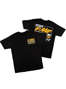 2025 Men's T-shirt Women's RULE # 73 TEE FMF Racing T-shirt  Retro Short Sleeved T-shirt Men's Top Street Wear T-shirt