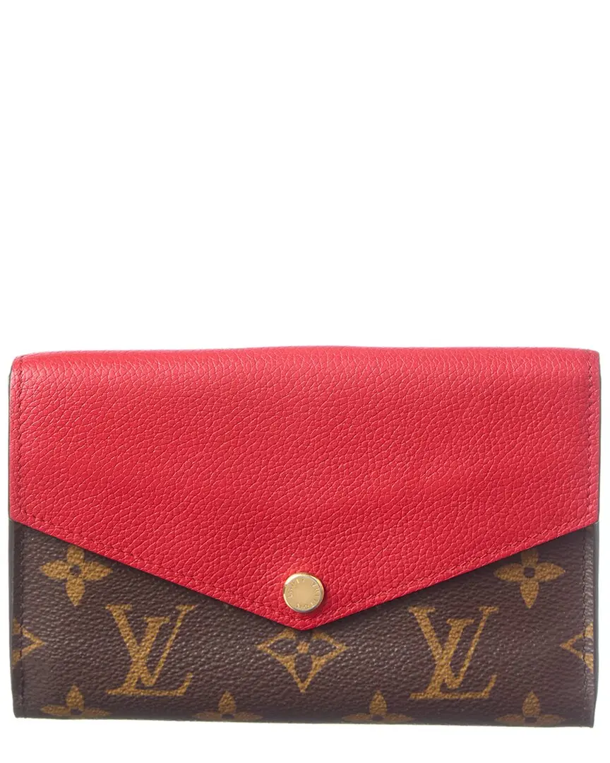 Louis Vuitton Brown Monogram Canvas Pallas Compact Wallet (Authentic Pre-Loved)