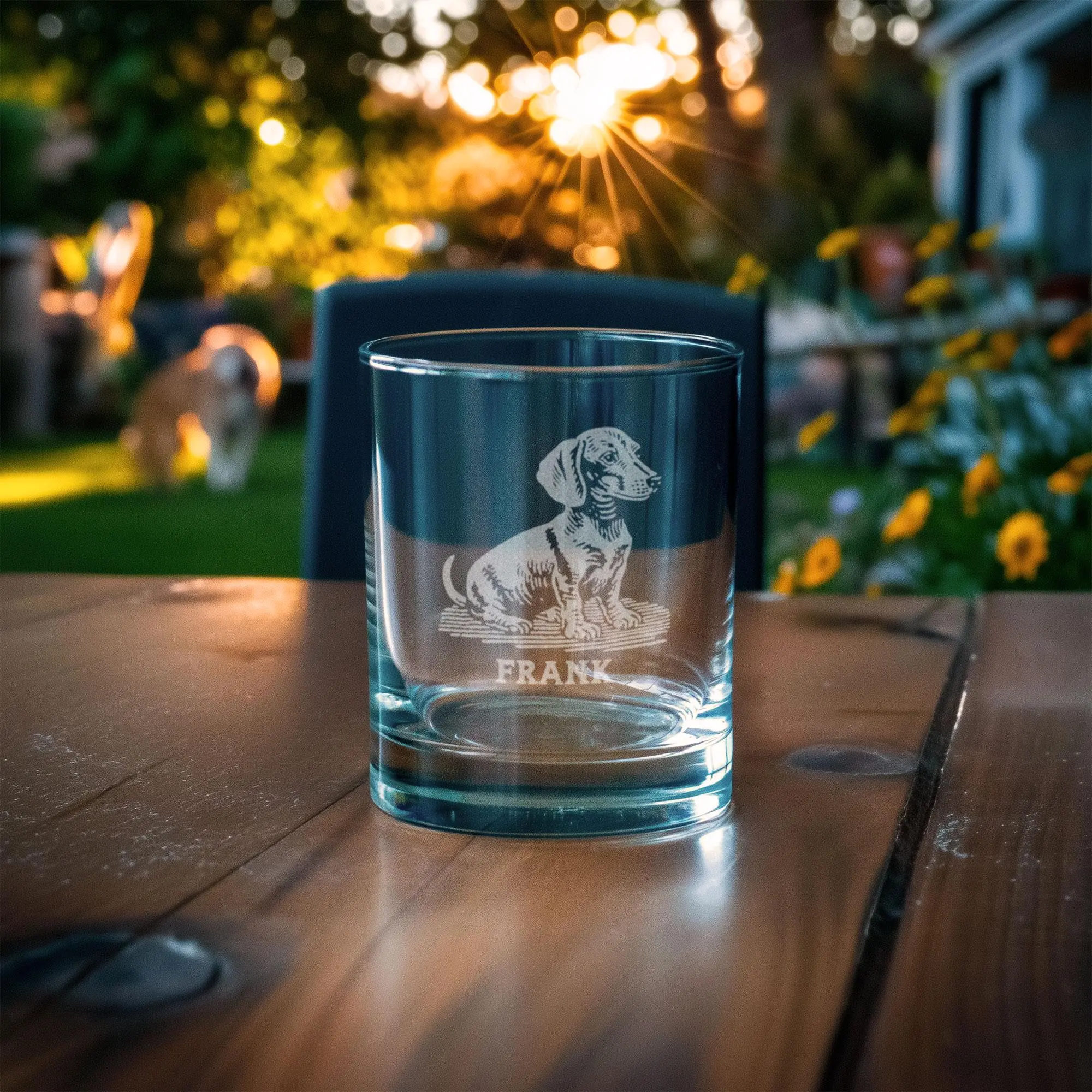 Dachshund Customizable Dog Glasses