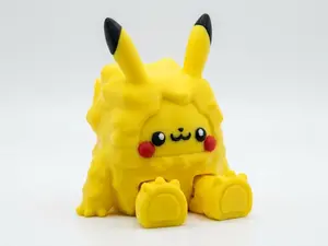 PikaPika Yeti | Nostalgic Platform Gamer Desk Toy | Frostbite Yeti Drop #035