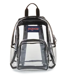 JanSport Unisex Clear Mini Backpack JanSport Unisex Clear Mini Backpack