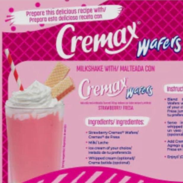 Gamesa Cremax 3 Count Wafers Chocolate Strawberry Vanilla 6.7 Oz Each