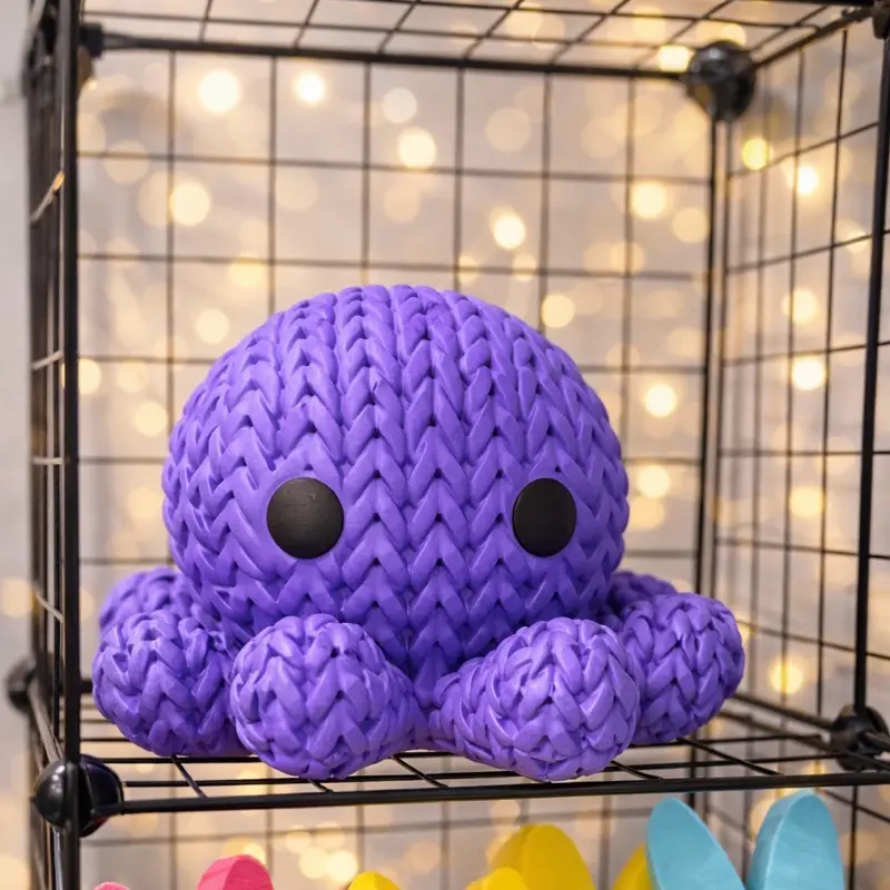 Jumbo 3-D printed Knit Textured Animals Jumbo 3-D printed Knit Textured Animals