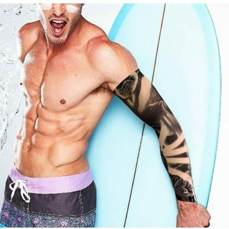 10Count Cooling Arm Sleeves Cover UV Sun Protection Outdoor Sport Summer for Men Women Cool Wash Flat Dry Fast Dry Material Stretchy Breathable Fabric