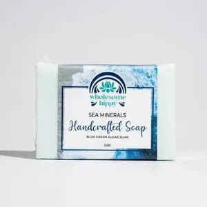 Sea Minerals Blue Green Algae Handmade Soap 6.6oz Sea Minerals Blue Green Algae Handmade Soap 6.6oz