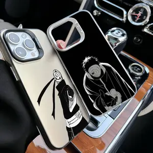 Anime Uchiha O_Obito Phone Case For IPhone 16/15/14/13/12/11 Pro Max Plus Shockproof Colorful Black Silver Cover iPhone 17 case Premium Phone Case deals for you