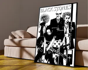 Nana The Black Stones Band Poster, Nana Poster, Print Wall Art For Living Room Decor Unframed Painting Modern Abstract Design
