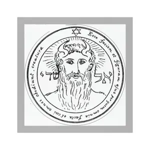 Solomon Seal Magnets - Spiritual Decor for Your Vehicle, Astrology Gift, Boho Car Accessories, Unique Car Decor, Symbolic Car Art