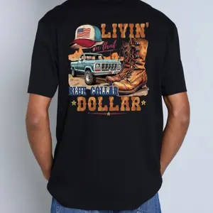 BLUE COLLAR DOLLAR POCKET TEE