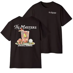 The Masters Augusta Georgia Golf Cocktail Shirt For Men For Women, Augusta Souvenir Tee, Azalea Drink Graphic, Tournament Keepsake Gift, Trendy Unisex Shirt