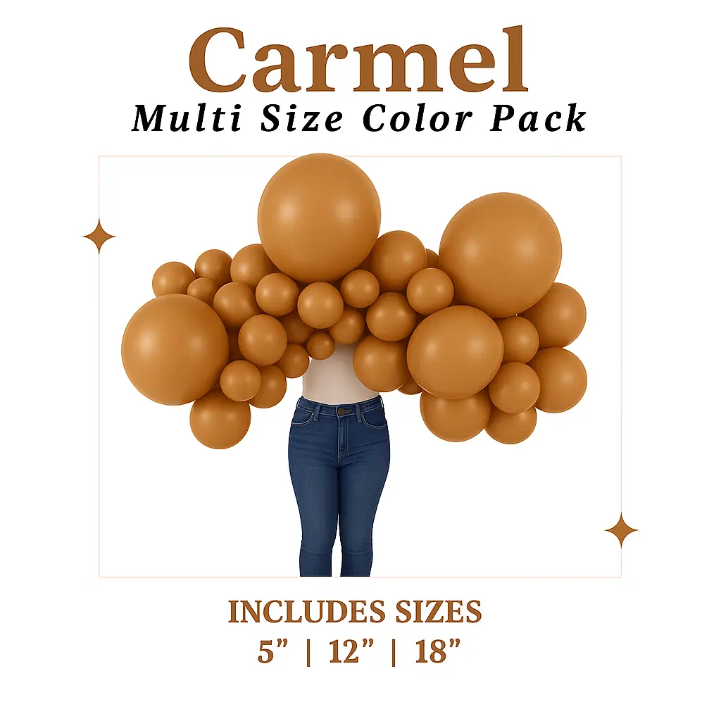 Carmel Balloon Pack with Optional Add-Ons