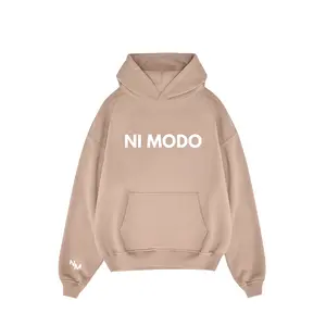 Ni Modo Hoodie - Latte Beige