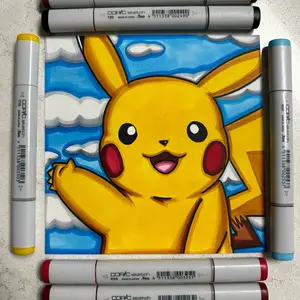 Pikachu 6x6 Drawing Special Edition