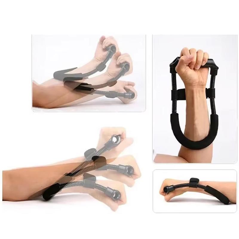 Power Wrists and Strength Exerciser Forearm Strengthener Adjustable Hand Grips Fitness Workout Arm Training Equipment NONE