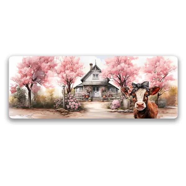 Betsy’s Farmhouse Desk Mat – Cozy Country Charm for Your Workspace