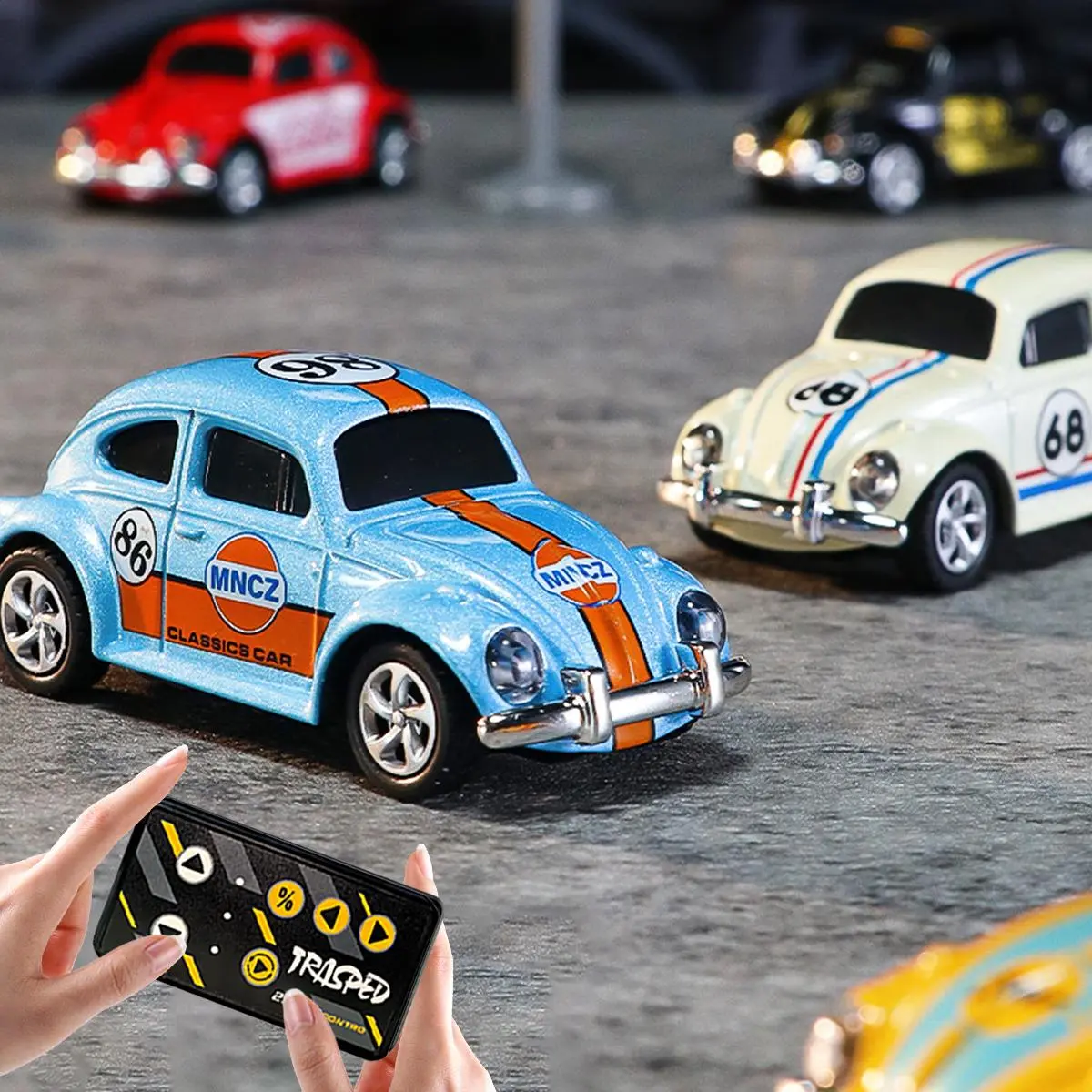 Remote Control Car Toy, Remote Controlled Car, 1 Box Rechargeable Car Rc Vehicle Rc Model Car Toy with Light, Parent-child Interactive Toy, Birthday Gift for Boys & Girls