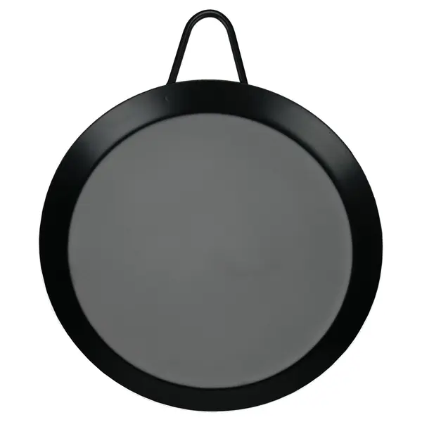 212 MAIN 11 in. Carbon Steel Non-Stick Round Comal Griddle, Black Round Shape Kitchen Cookware