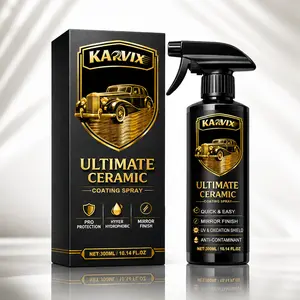 Upgraded Capacity Version 300ML Car Coating Spray Suitable Waterless Wash Plastic And Nano acting With Dust -Proof and Glazing Effects  ultra  gloss